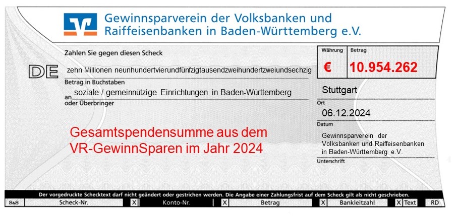 Spendenscheck 2021